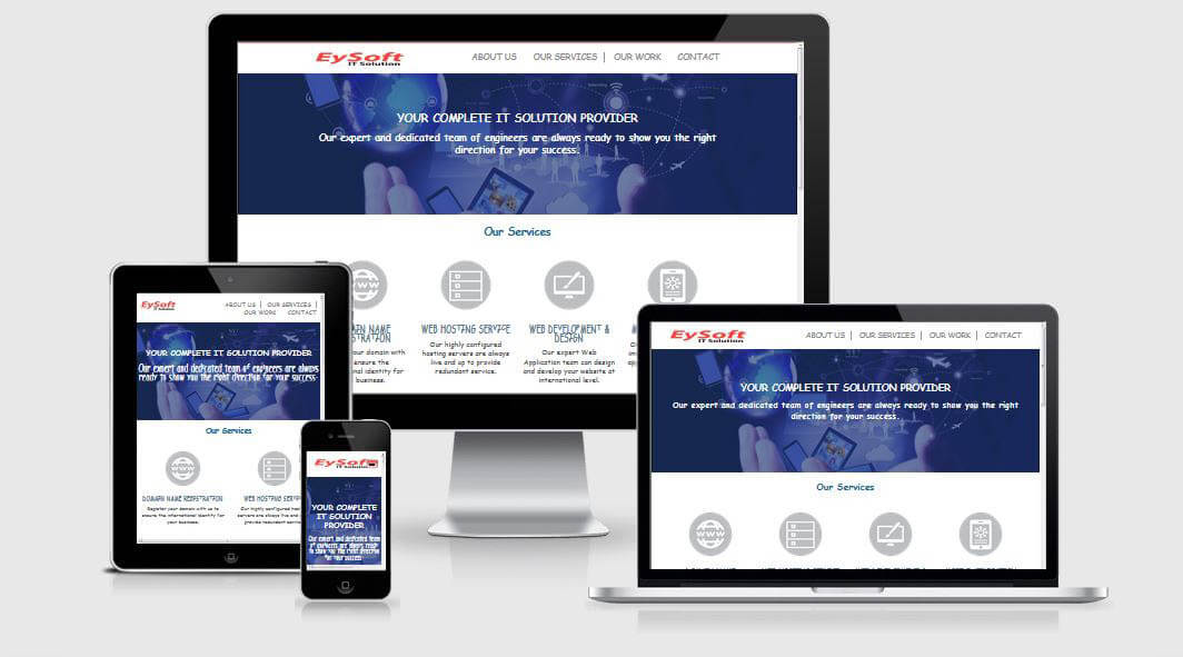 Corporate Website- EySoft IT Solution