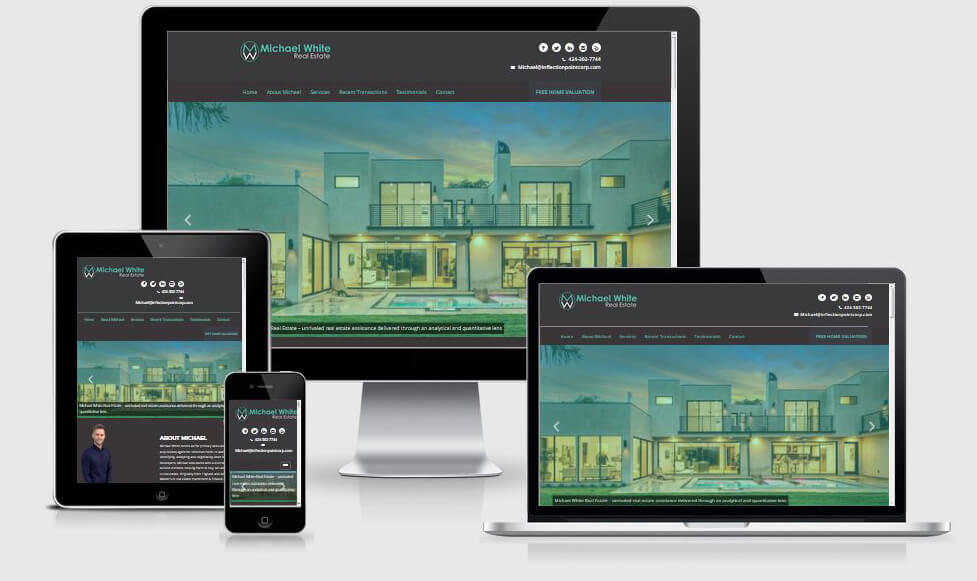 Corporate Website- Michael White Real Estate